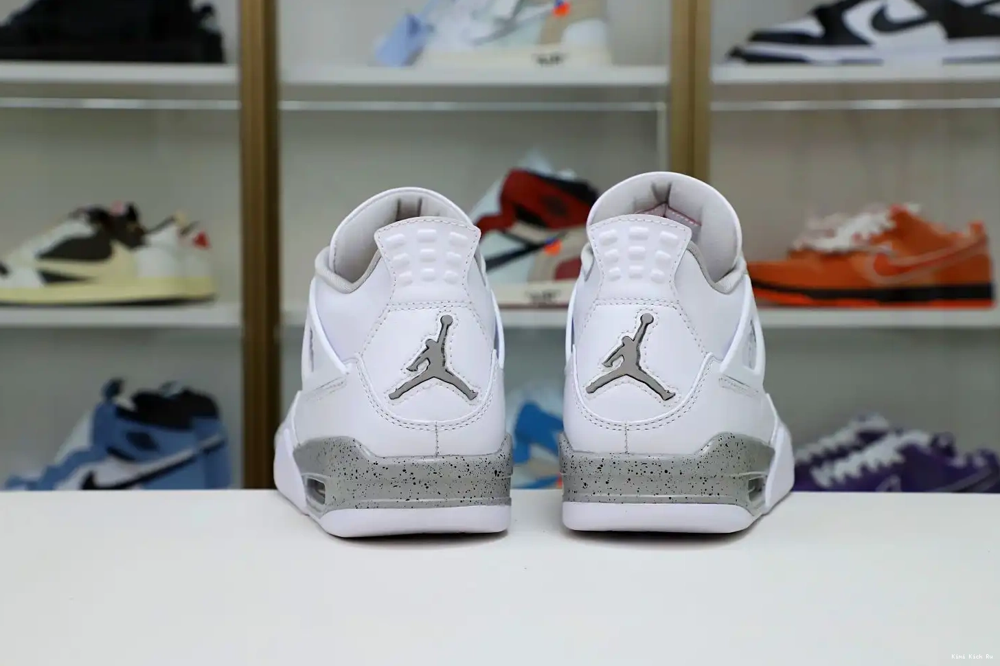OREO' RETRO JORDAN 'WHITE AIR 4 Kimikick 0416